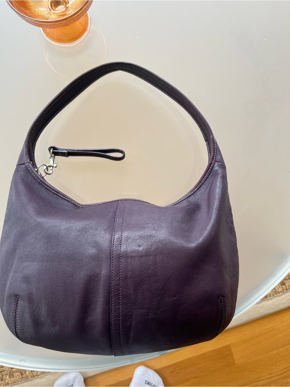 9219 RARE Vintage Coach Purple Ergo